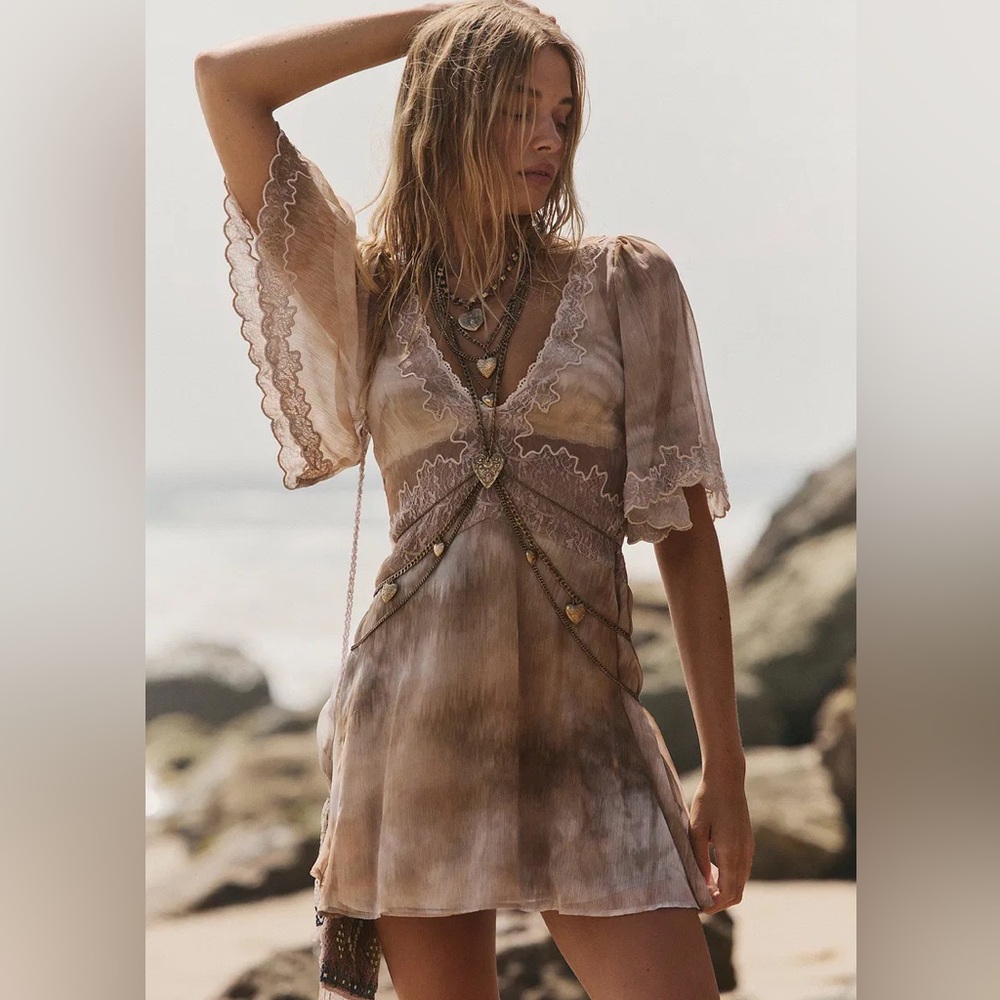 NWT Free People Boho Dress | X-Small